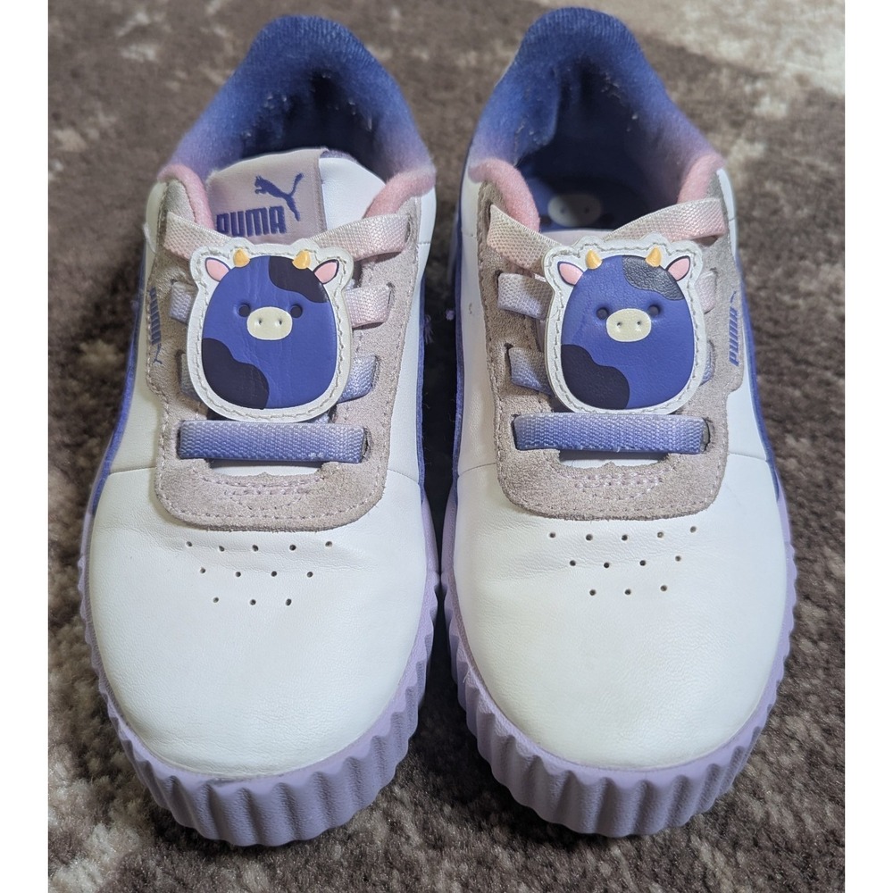 Puma Carina Squishmallow Little Kid Girls Sneaker Purple 12.5C - Picture 4 of 6